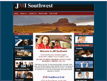 Tablet Screenshot of jmisouthwest.com